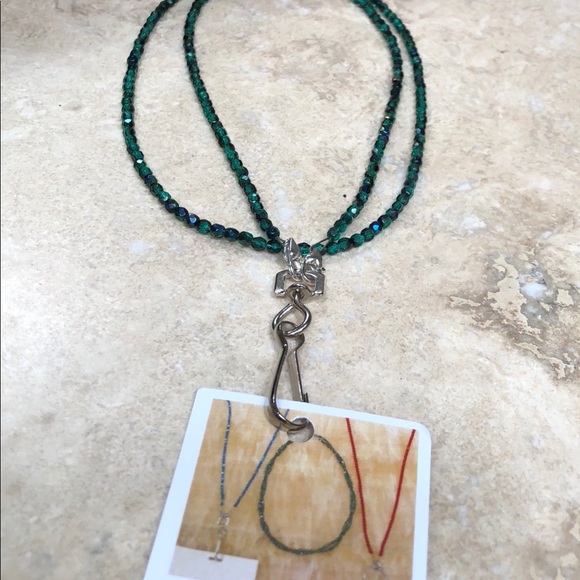 🔥SALE🔥 Silver Mix Czech Glass Convertible Necklace - Picture 7 of 7